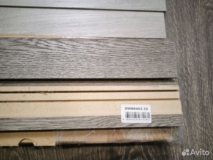 Плинтус напольный мдф