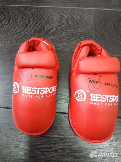 Накладки на ноги для каратэ