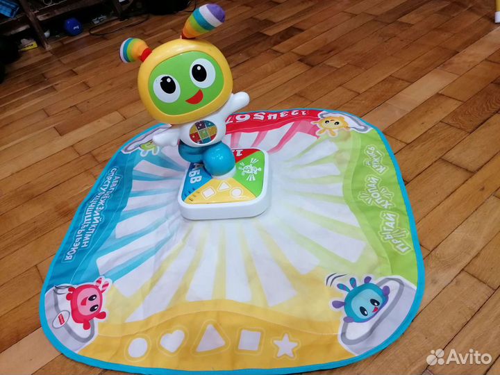 Интерактивный коврик, игрушка робот Бибо