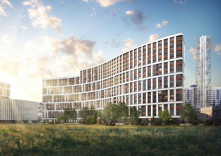 Квартира-студия, 25,4 м², 4/18 эт.