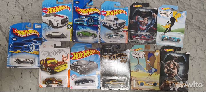 Hot wheels лот моделей разных серий
