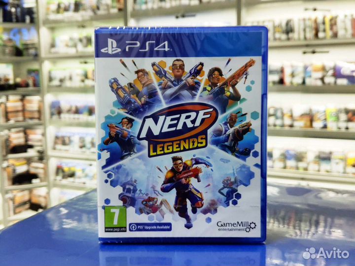 Игра на PS4 nerf Legends