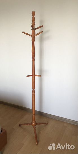 Вешалка напольная деревянная бу