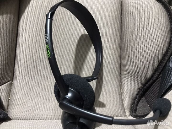 Xbox 360 гарнитура оригинал черная