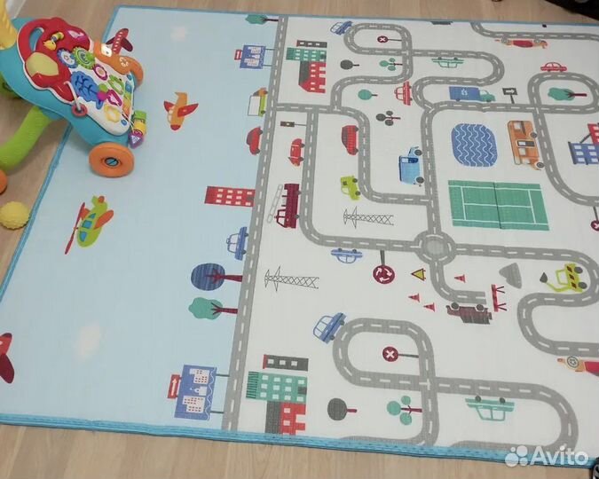 Складной детский коврик