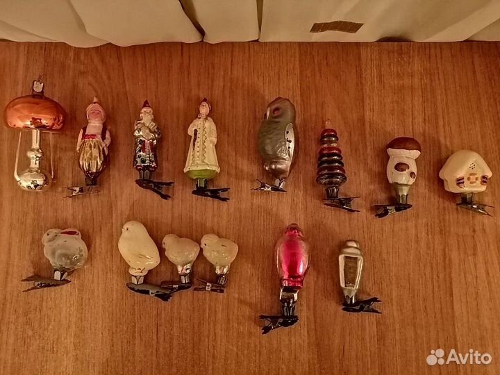 Елочные игрушки СССР