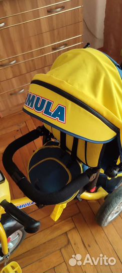 Детский велосипед -коляска с ручкой