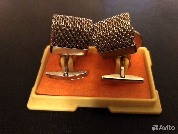 Запонки СССР винтажные