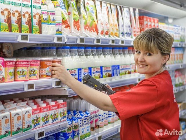 Продавец-кассир в продуктовый магазин