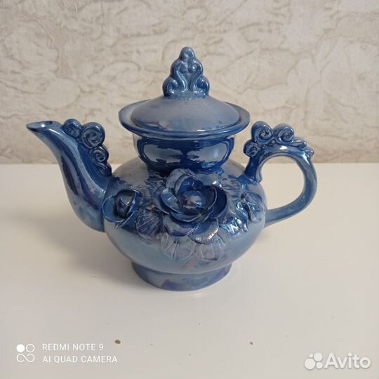 Чайник заварочный СССР лепнина розы бу