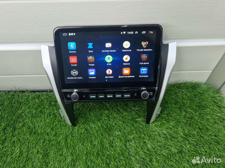 Магнитола Андроид Тесла Тайота Камри 55 10.3дюйма