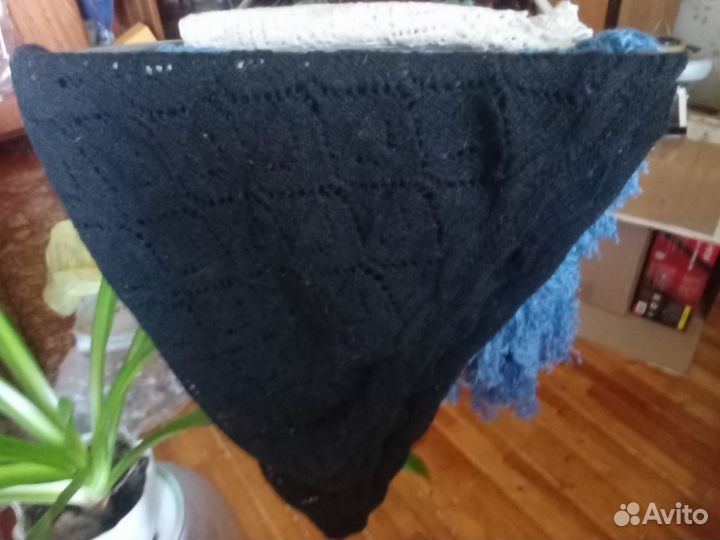 Вяжу сама. теплые ажурные платки