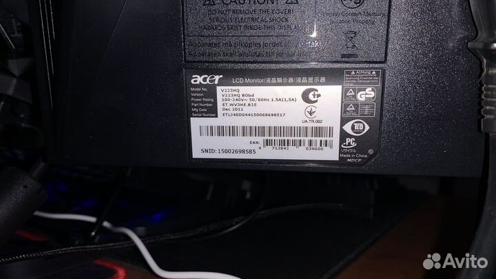 Монитор acer