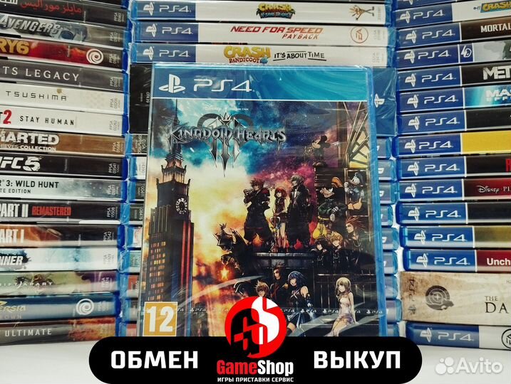 Kingdom Hearts 3 PS 4 Новая