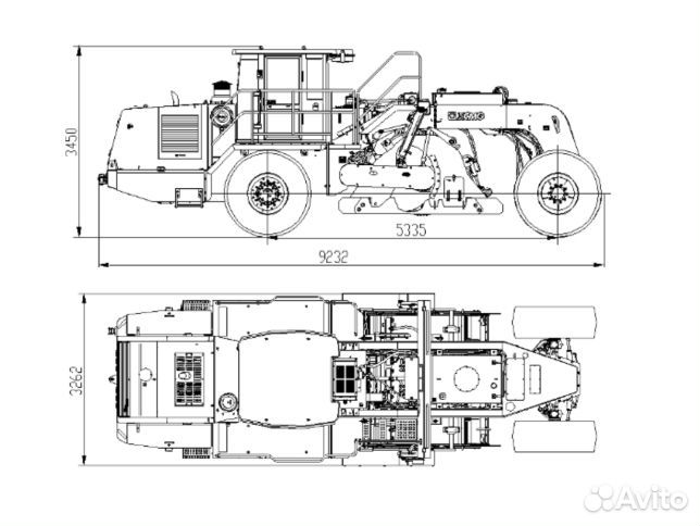 Рециклер/стабилизатор XCMG XLZ2303S, 2023