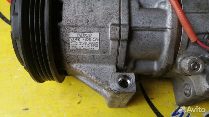 Компрессор кондиционера toyota 1NZ-FE 2NZ-FE allio