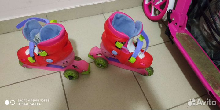 Роликовые коньки детские