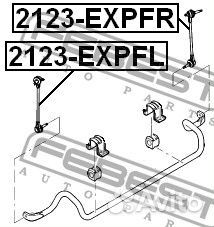 Тяга стабилизатора передняя правая