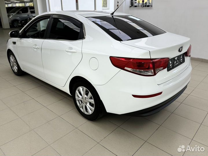 Kia Rio 1.6 МТ, 2017, 92 368 км