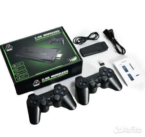 Игровая приставка Game stick, dendy, sega