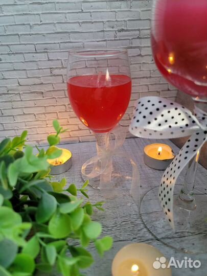 Фужер свеча