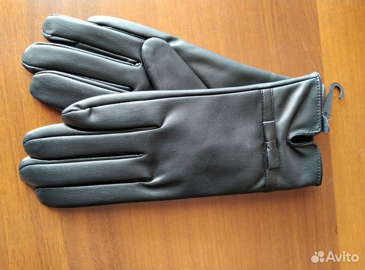 Перчатки женские кожаные 7