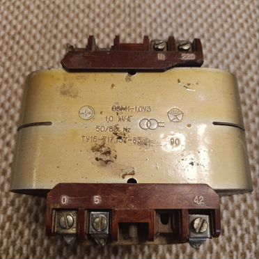 Трансформатор осм1-1,0kVA 220В-42В