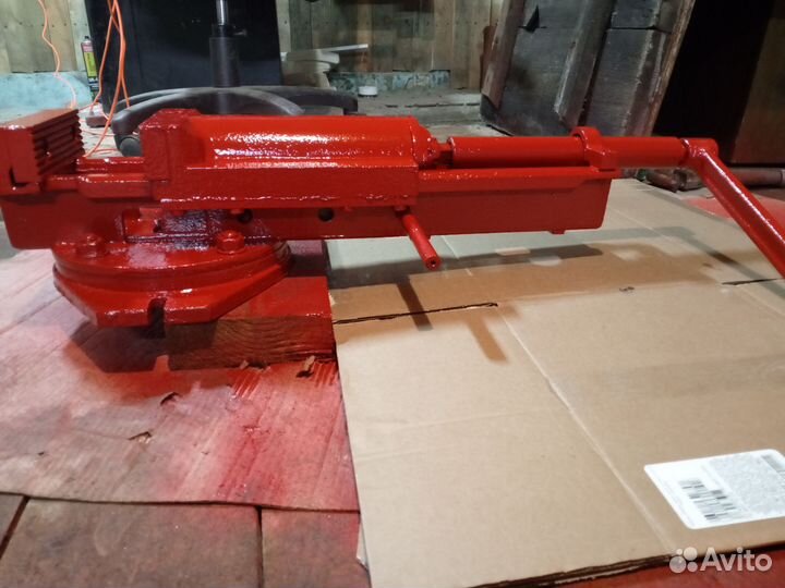 Тиски станочные поворотные СССР