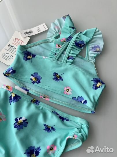 Купальники для девочки новые 12-18 мес