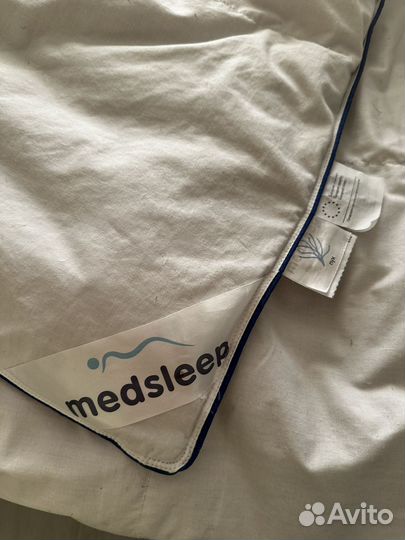 Одеяло пуховое евро новое