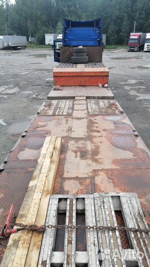 Полуприцеп трал (тяжеловоз) EKW RO 44TU3ALV, 2004