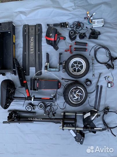 Запчасти для электросамоката ultron t103