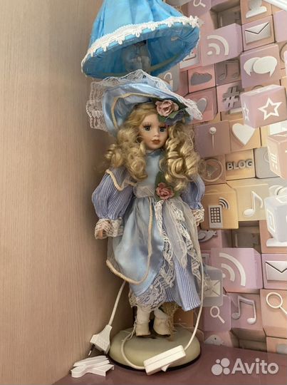 Кукла светильник