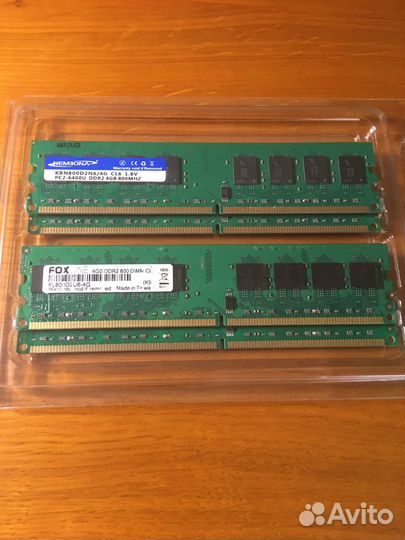 DDR2 4Gb 800mгц Intel