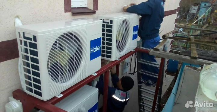 Монтаж,Сплит системы