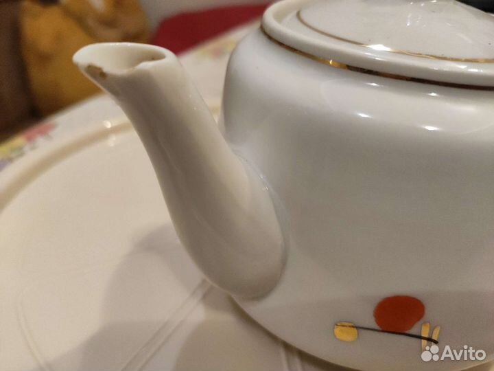 Три чайных комплекта (фарфор СССР)