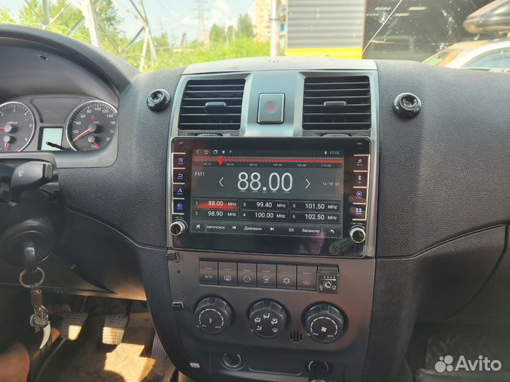 Android магнитола с крутилками Patriot 2012 - 2016