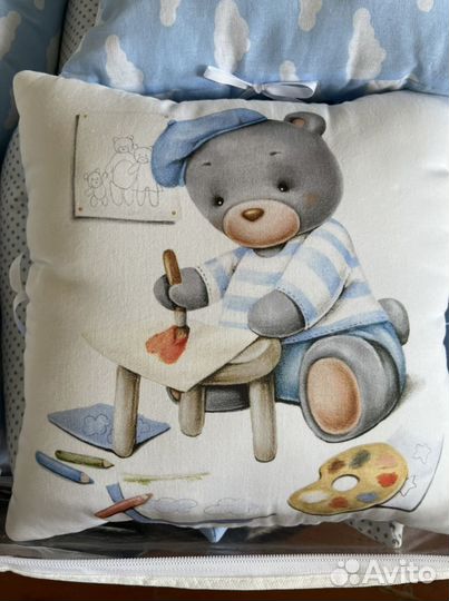 Бортики в кроватку