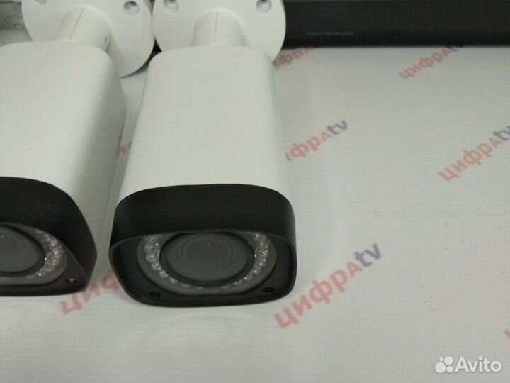 Видеонаблюдение с микрофоном 13 камер