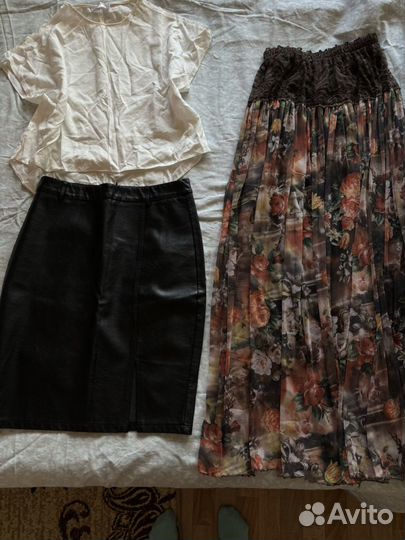 Женские вещи пакетами одежды S-M 42-44/44-46