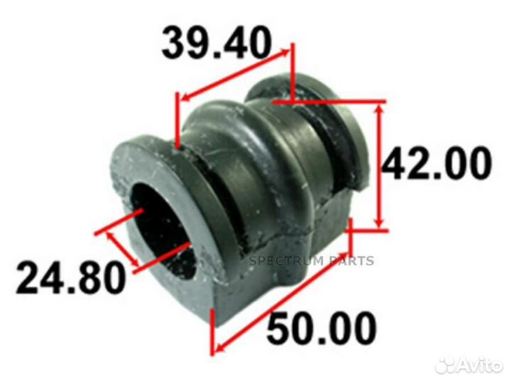 Tenacity asbni1008 Втулка тпу