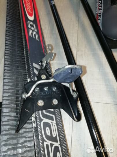 Лыжи 170см+палки+ботинки 35 размер, Larsen