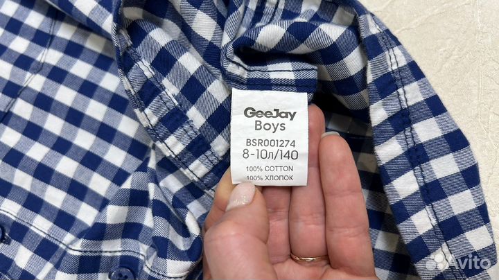 Рубашка для мальчика 140