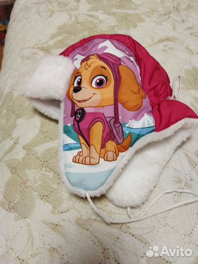 Шапка детская зимняя для девочки