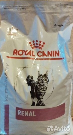 Корм для кошек royal canin renal