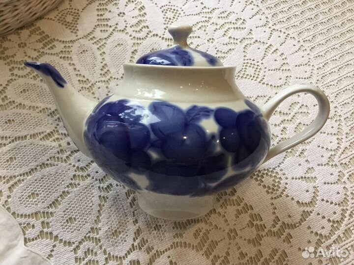 Заварочный чайник большой ретро чайник лфз