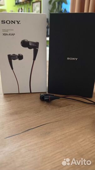 Наушники sony XBA-A1AP