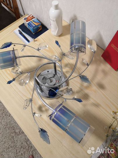 Люстра потолочная бу