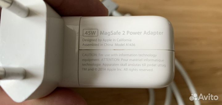 Блок питания apple 45w