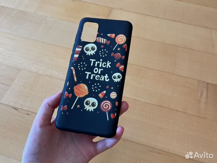 Чехол на Samsung Galaxy A51 (Хэллоуин)